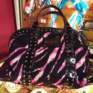 BETSEY JOHNSON Studded Weekender Bag